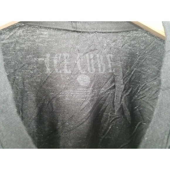 Ice Cube Short Sleeve Black Crew Neck Large Mens Adult Shirt‎ Graphic Print - Picture 5 of 6
